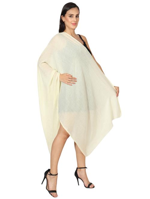 white wool stole - 16698938 - Standard Image - 1