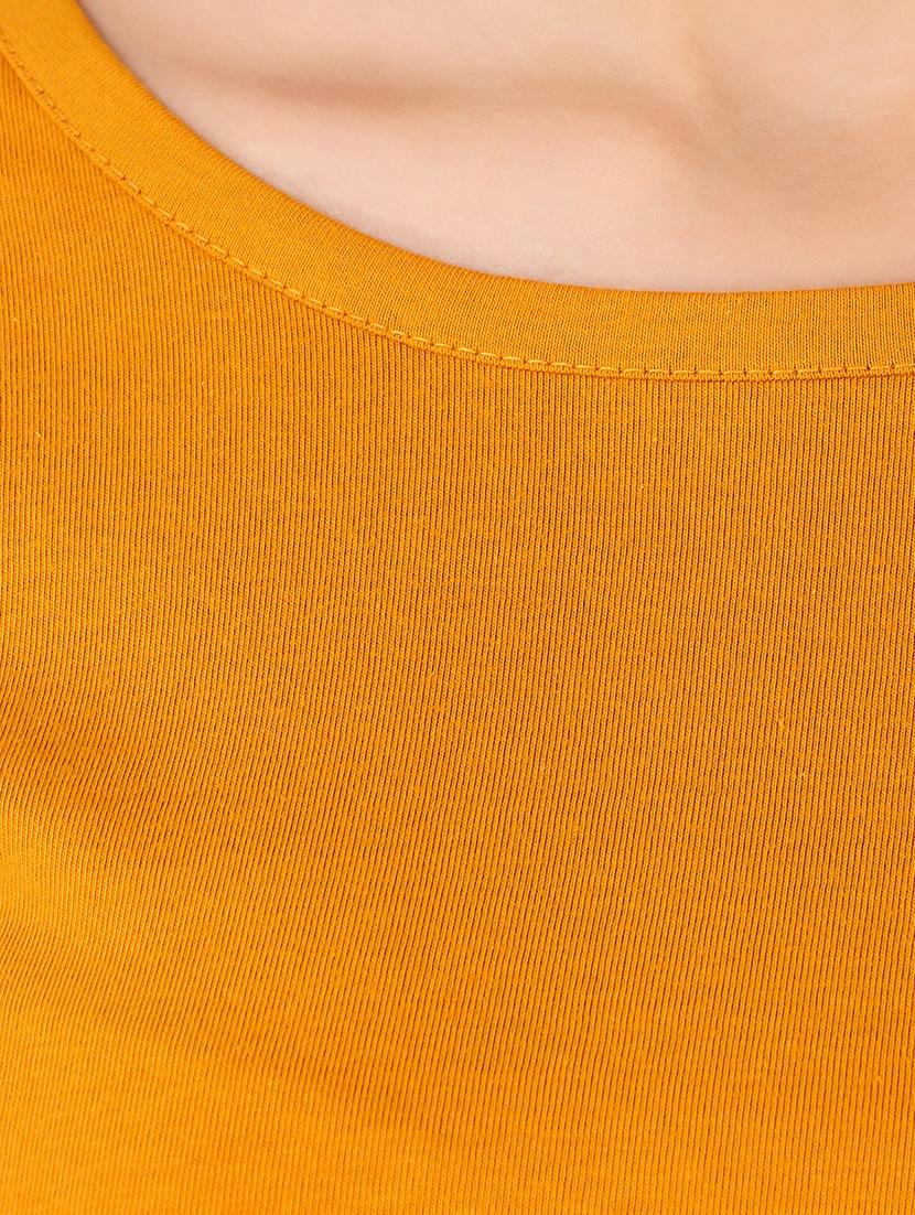 color block long sleeved top - 16698951 - Zoom Image - 6