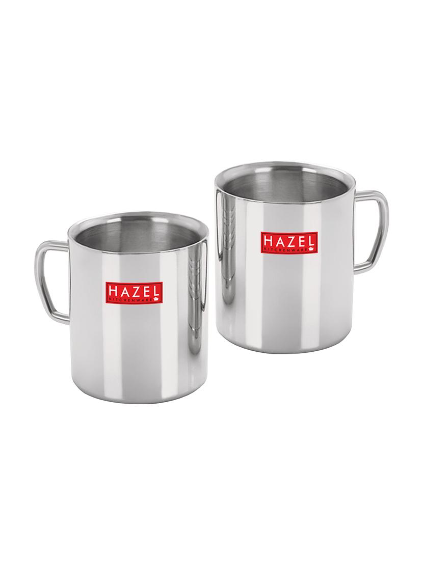 stainless steel green tea coffee big sobar mug, set of 2 - 16699031 - Zoom Image - 1