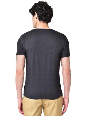 grey solid organic cotton t-shirt - 16699257 - Standard Image - 3