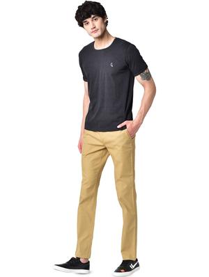 grey solid organic cotton t-shirt - 16699257 - Standard Image - 4