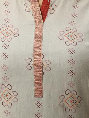 printed kurta palazzo set - 16699819 - Standard Image - 4