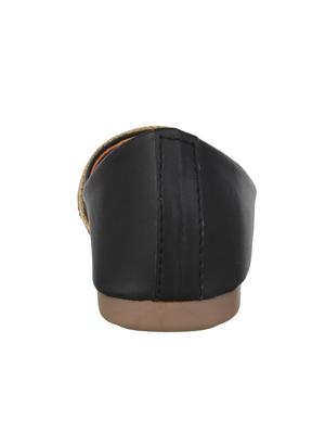 black slip on ballerinas - 16699859 - Standard Image - 3