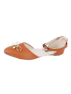 tan closed back sandals - 16699861 - Standard Image - 2