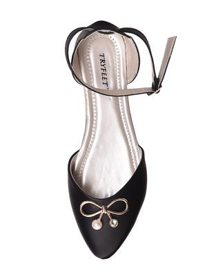 black closed back sandals - 16699863 - Standard Image - 4