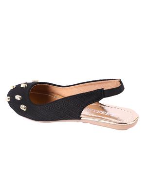 black back strap sandals - 16699870 - Standard Image - 3