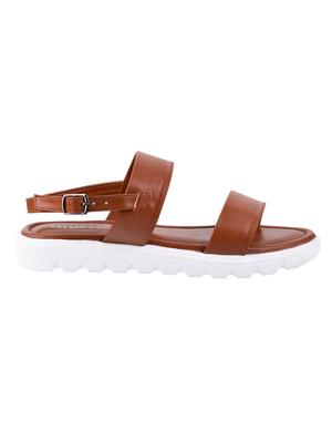 tan back strap sandals - 16699878 - Standard Image - 2