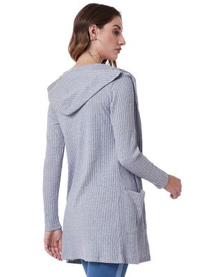 long sleeved hooded shrug - 16700016 - Standard Image - 3