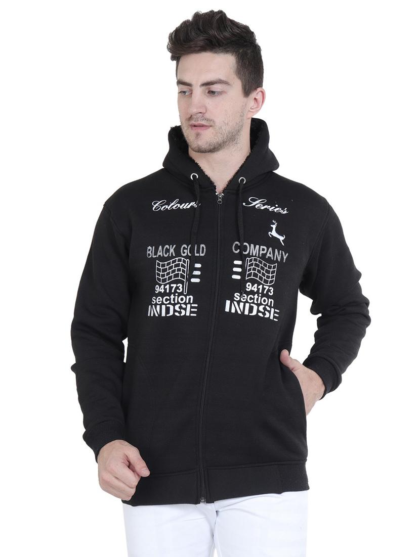 black chest print sweatshirt - 16700200 - Zoom Image - 1