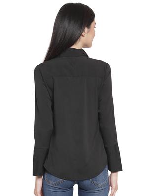 long sleeved solid shirt - 16700653 - Standard Image - 3