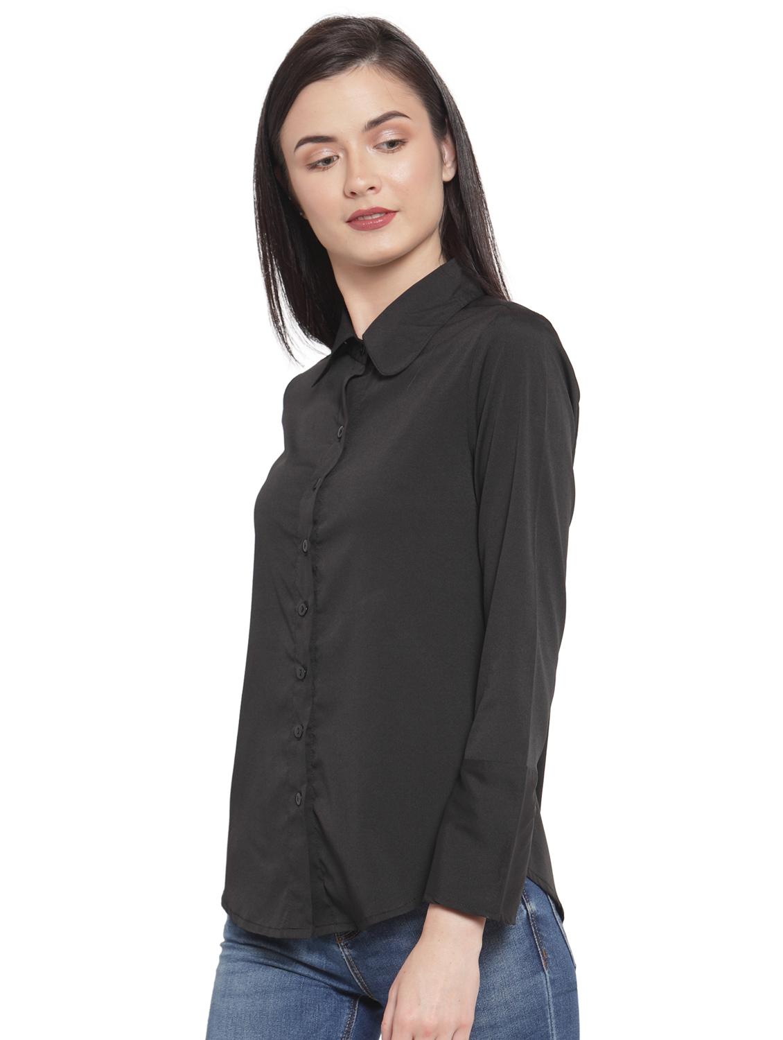 long sleeved solid shirt - 16700653 - Zoom Image - 2