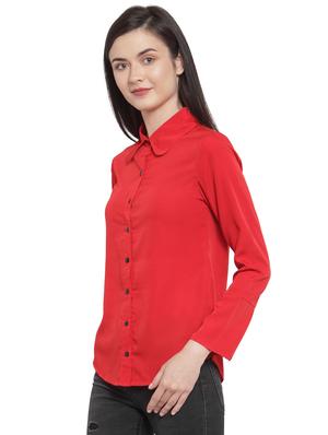 long sleeved solid shirt - 16700665 - Standard Image - 2