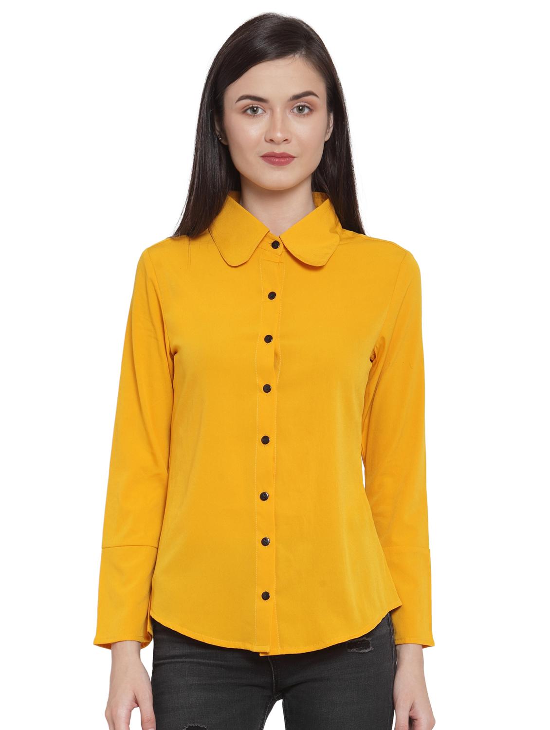 long sleeved solid shirt - 16700666 - Zoom Image - 1