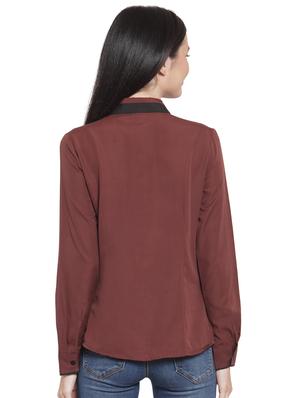 long sleeved solid shirt - 16700676 - Standard Image - 3