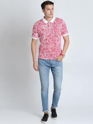 pink printed t-shirt - 16700877 - Standard Image - 4