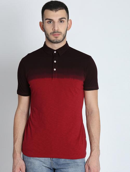 red ombre t-shirt - 16700880 - Standard Image - 1