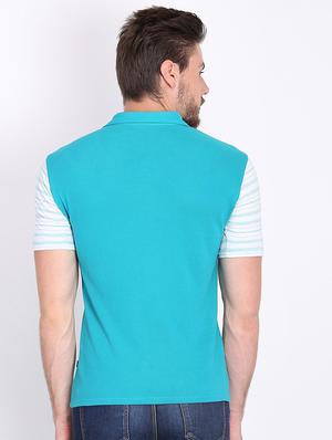 blue striped pocket t-shirt - 16700889 - Standard Image - 3