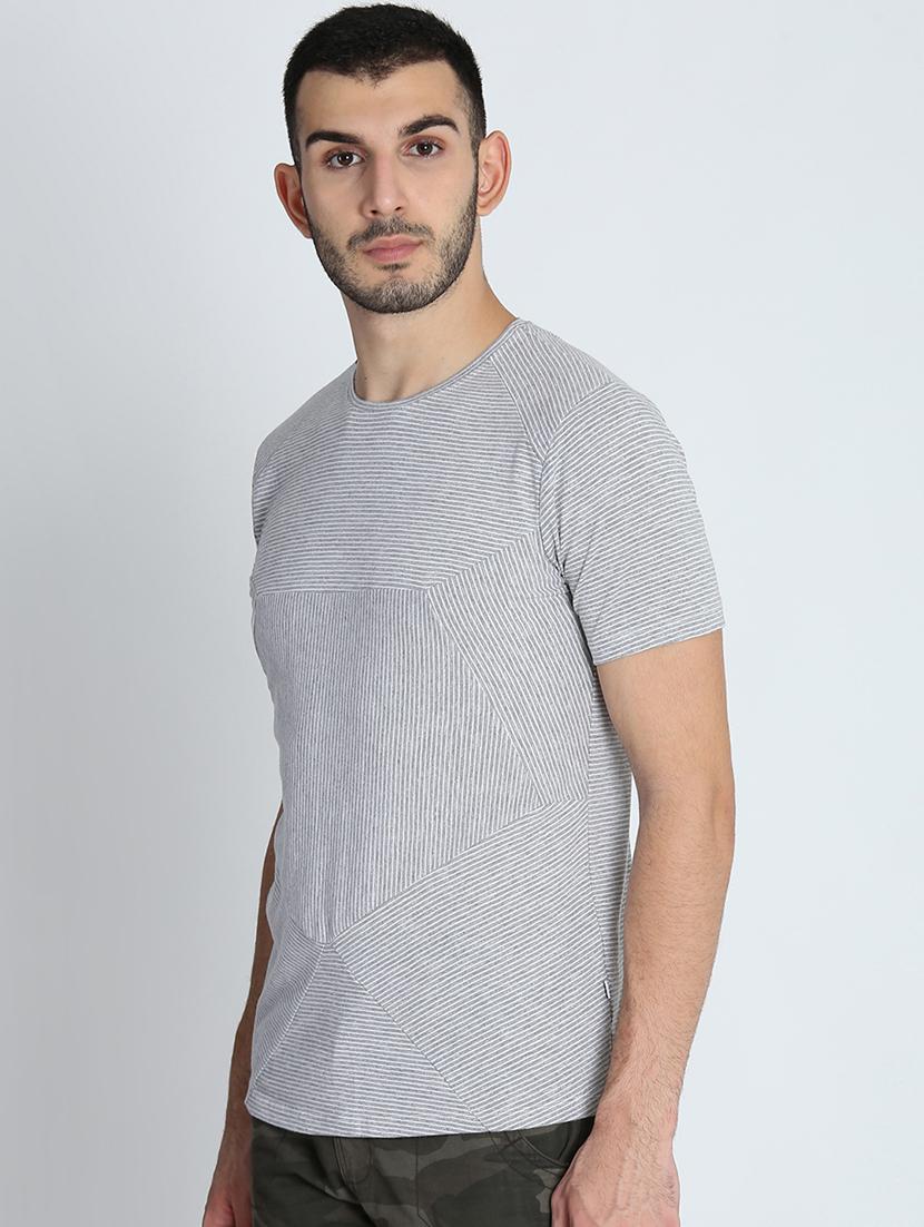 grey striped t-shirt - 16700927 - Zoom Image - 2