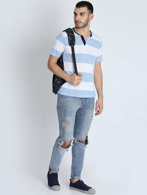 white striped t-shirt - 16700935 - Standard Image - 4