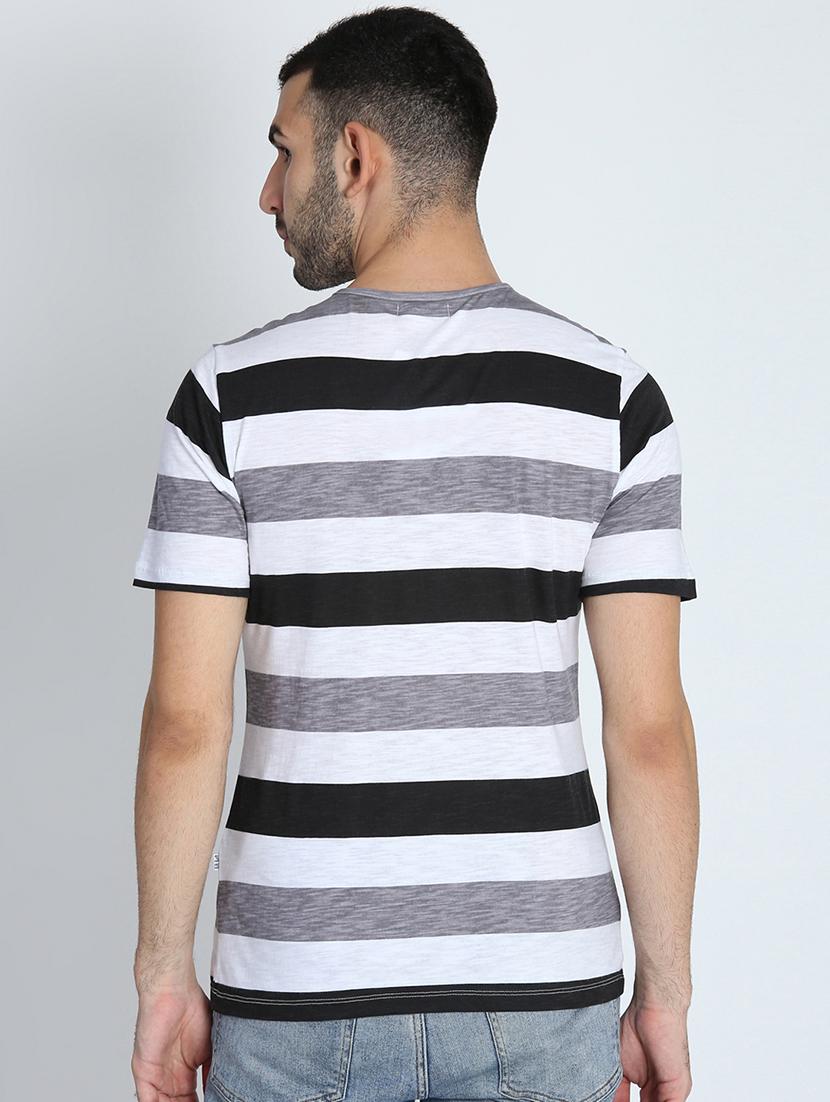 grey striped t-shirt - 16700958 - Zoom Image - 4