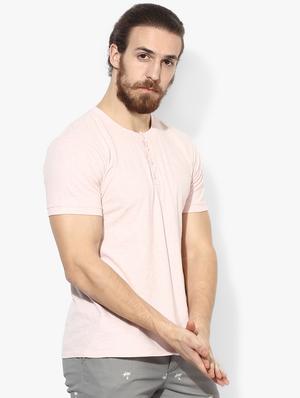 pink solid t-shirt - 16700972 - Standard Image - 2