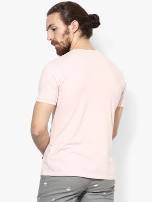 pink solid t-shirt - 16700972 - Standard Image - 4
