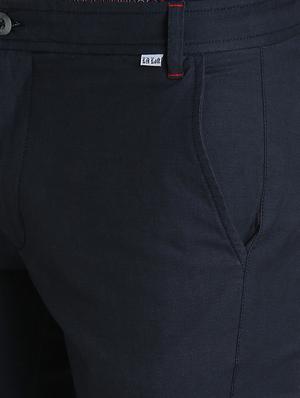 dark blue solid chinos - 16701008 - Standard Image - 5