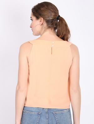 embellished detail round neck top - 16701263 - Standard Image - 3