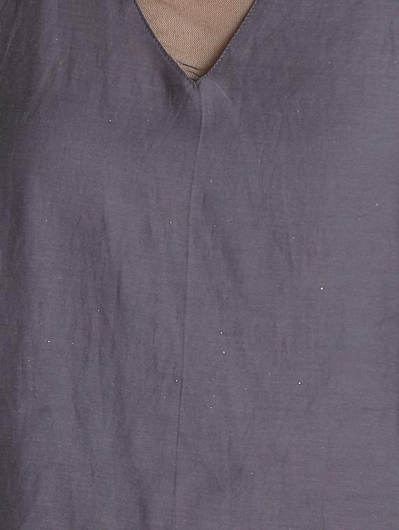 sheer detail sleeveless top - 16701312 - Zoom Image - 5