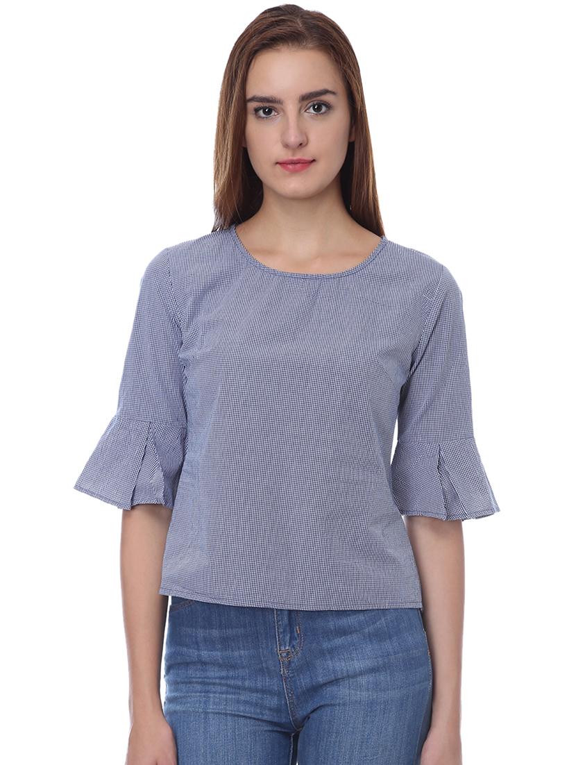 cut out back knot detail top - 16701375 - Zoom Image - 1