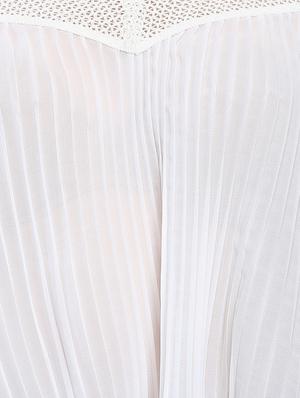 off shoulder pleated top - 16701382 - Standard Image - 5