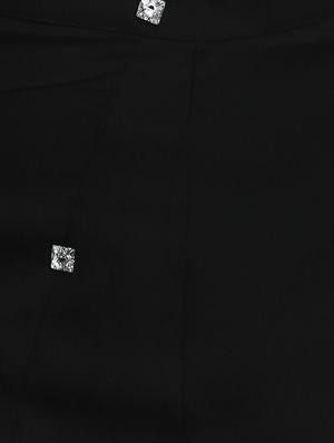 high rise button detail a-line skirt - 16701580 - Standard Image - 5