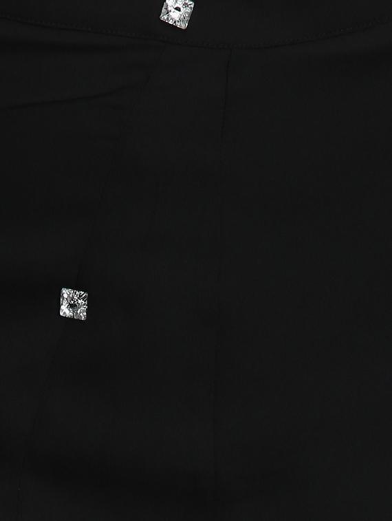 high rise button detail a-line skirt - 16701580 - Zoom Image - 5