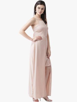 halter neck lace inserted overlap dress - 16701692 - Standard Image - 2