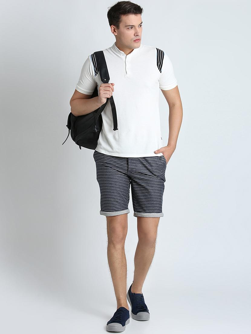 blue striped shorts - 16701802 - Zoom Image - 4