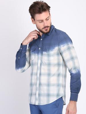 multi checkered casual shirt - 16702057 - Standard Image - 2