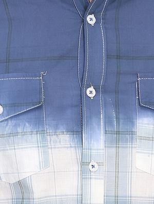 multi checkered casual shirt - 16702057 - Standard Image - 5