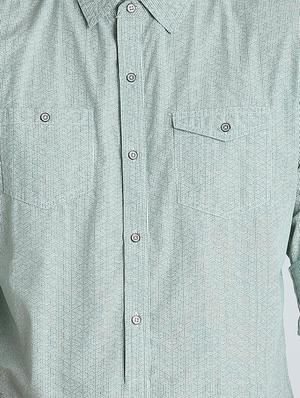 green checkered casual shirt - 16702097 - Standard Image - 5