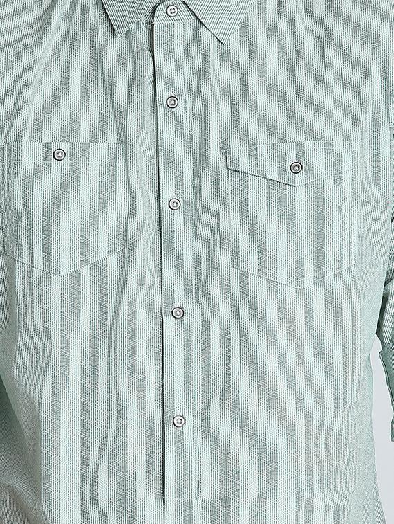 green checkered casual shirt - 16702097 - Zoom Image - 5