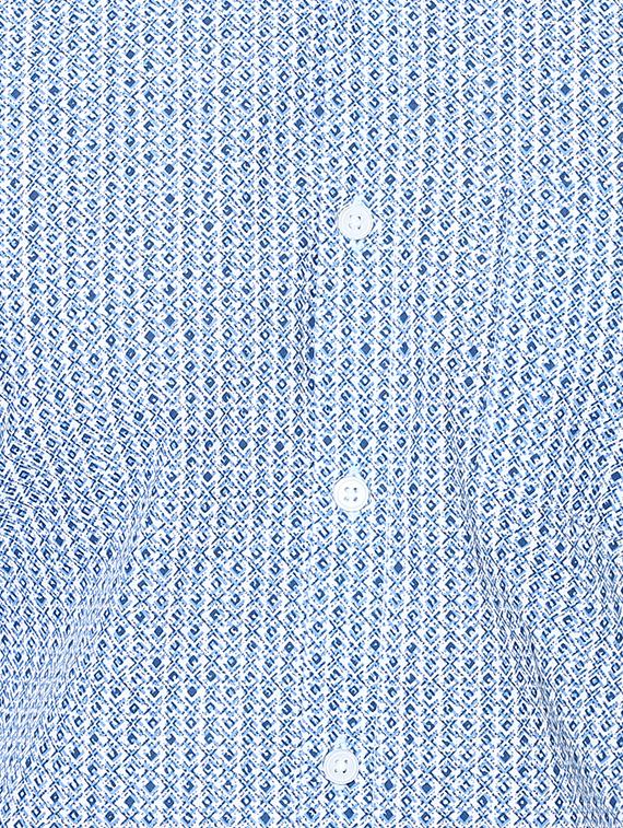 blue printed casual shirt - 16702158 - Zoom Image - 5