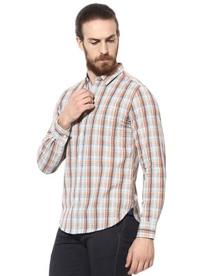 multi colored checkered casual shirt - 16702160 - Standard Image - 2