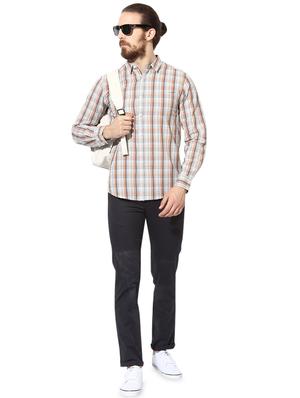 multi colored checkered casual shirt - 16702160 - Standard Image - 4