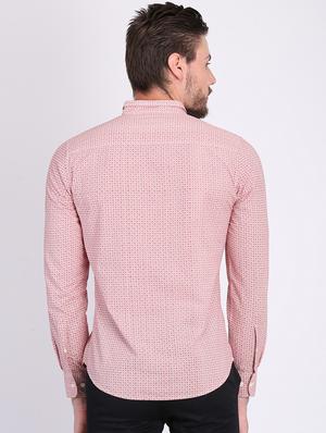 pink printed casual shirt - 16702162 - Standard Image - 3