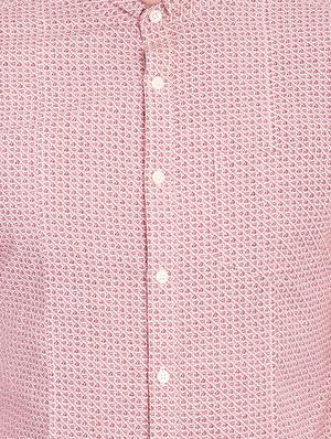 pink printed casual shirt - 16702162 - Standard Image - 5