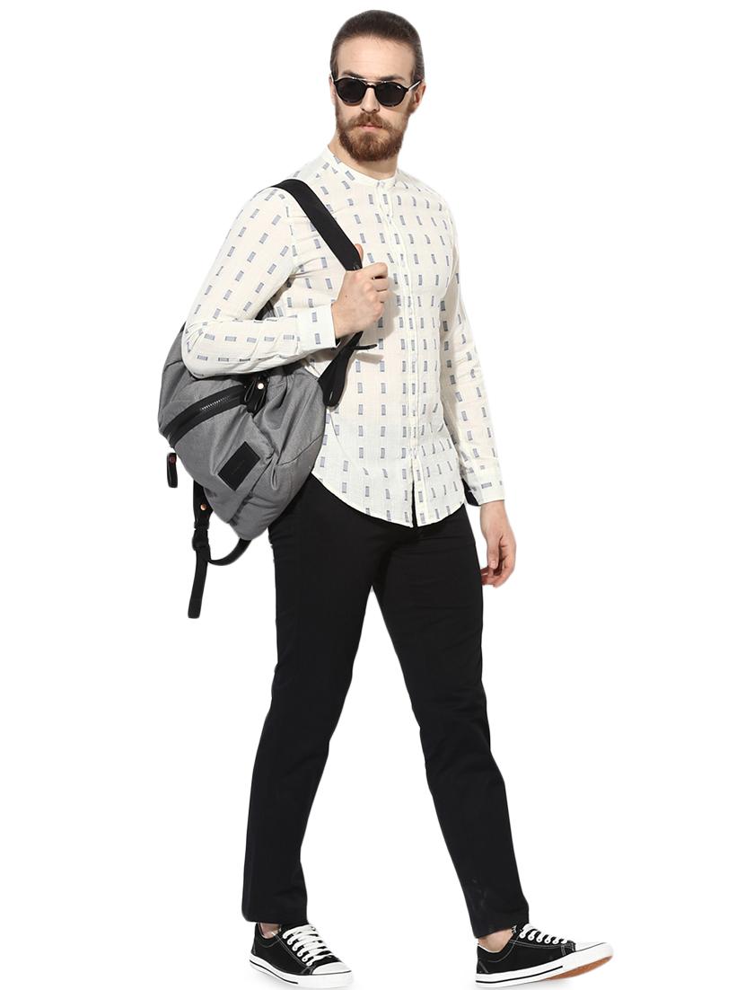white printed casual shirt - 16702164 - Zoom Image - 4