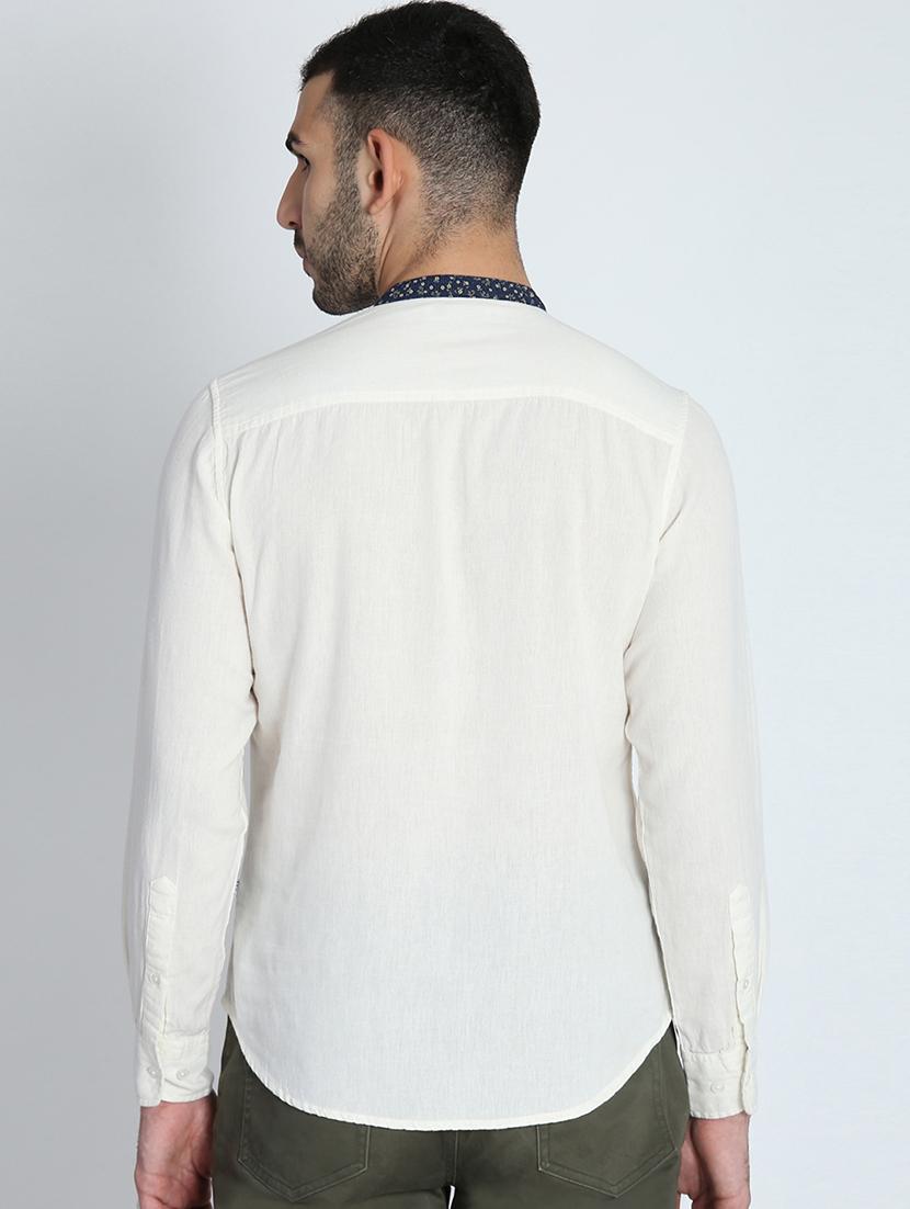 white solid short kurta - 16702175 - Zoom Image - 3