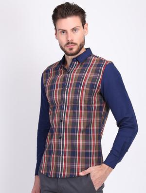 multi colored checkered casual shirt - 16702185 - Standard Image - 2