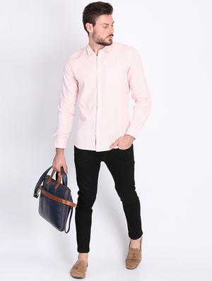 pink checkered casual shirt - 16702212 - Standard Image - 4