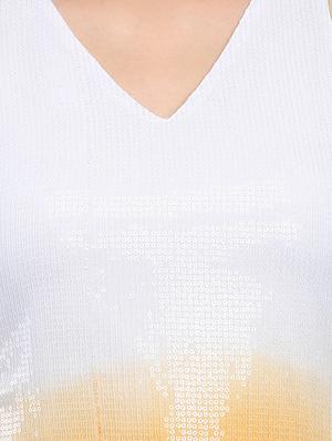 v-neck ombre tunic - 16702279 - Standard Image - 5