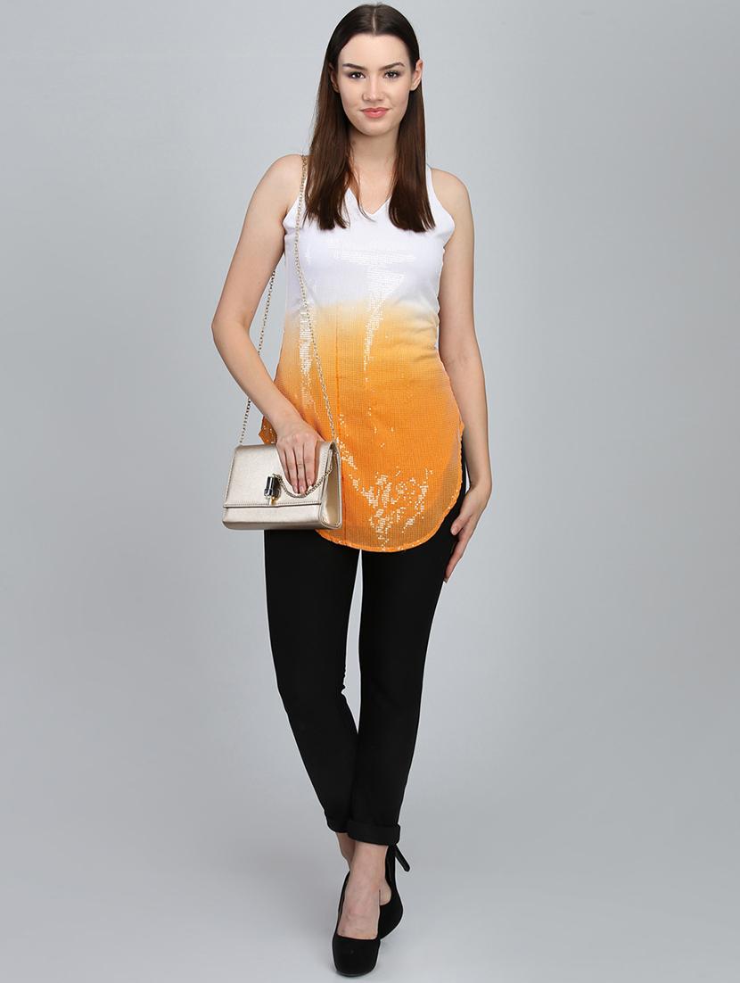 v-neck ombre tunic - 16702279 - Zoom Image - 4
